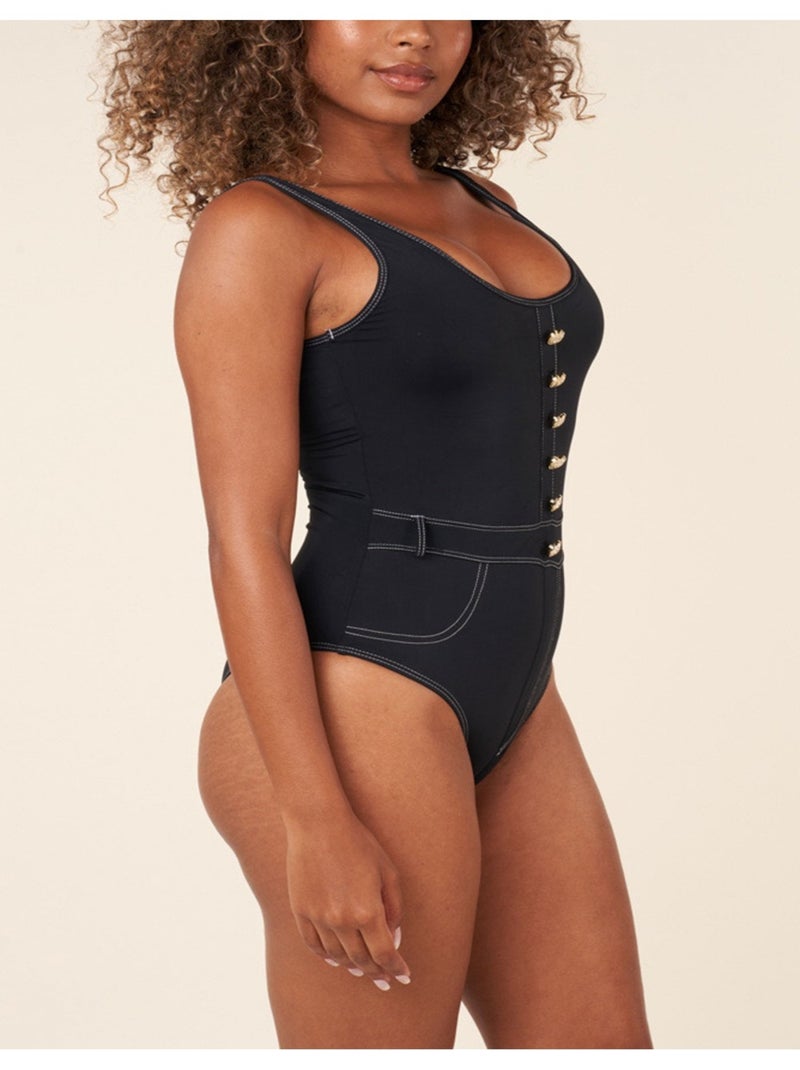 Bañador Kebello Negro Negro - Kiabi