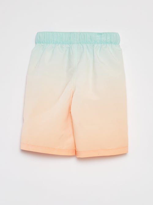 Bañador largo degradado - Kiabi