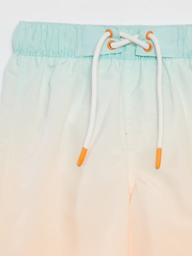 Bañador largo degradado VERDE - Kiabi