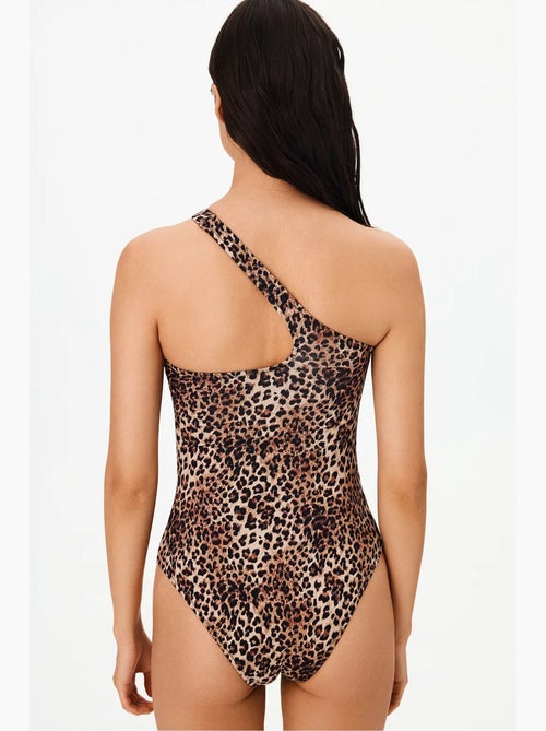 Bañador leo de un hombro con estampado de leopardo penti - Kiabi Bañador leo de un hombro con estampado de leopardo penti - Kiabi