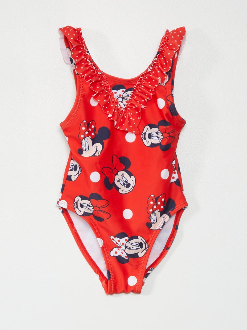 Bañador 'Minnie' rojo - Kiabi
