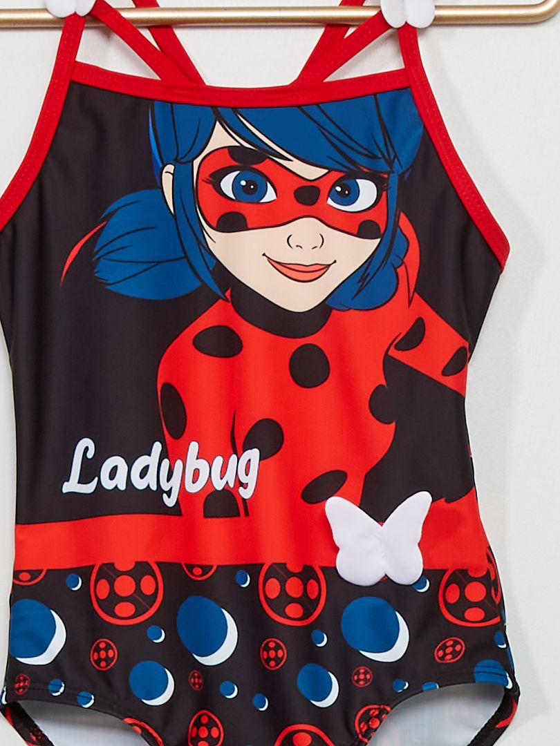 Bañador 'Miraculous Ladybug' - negro Kiabi - 10.00€