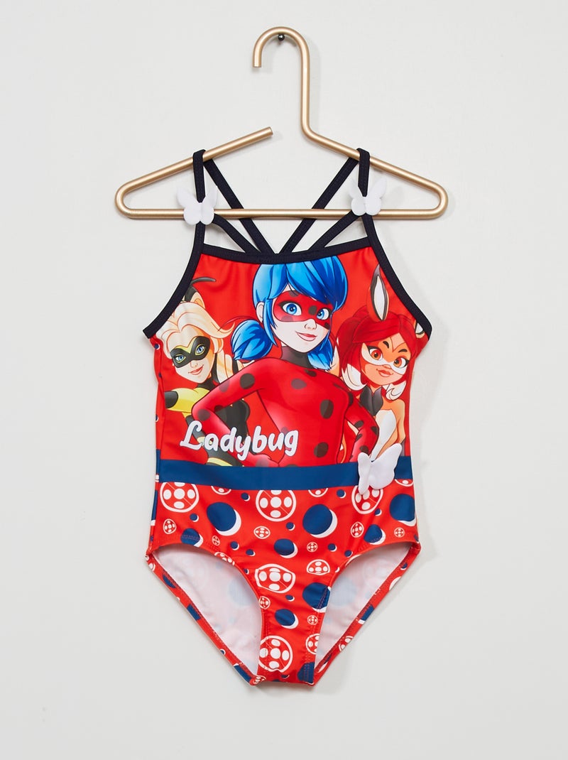 Bañador 'Miraculous Ladybug' rojo - Kiabi