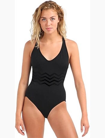 Bañador Modelador con Tirantes cruzados en la espalda