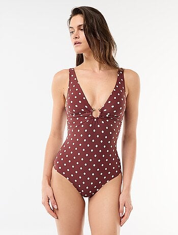 Bañador moldeador de una pieza