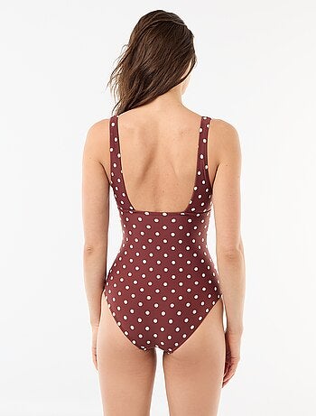 Bañador moldeador de una pieza