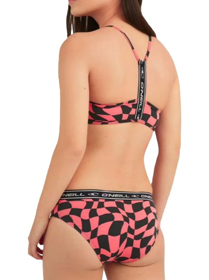 Bañador o'neill para niña Negro Rosa - Kiabi
