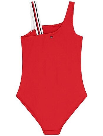 Bañador para niña Tommy Hilfiger One Shoulder