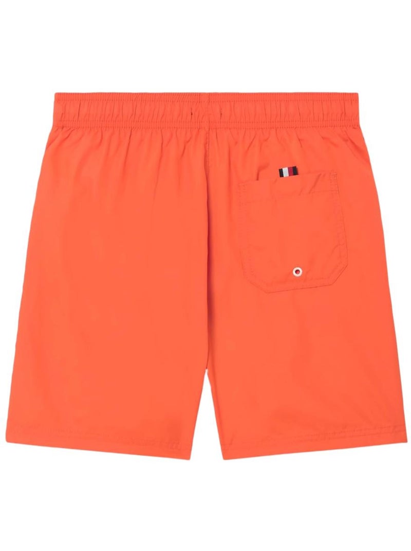 Bañador para Niño Tommy Hilfiger con Cordón Ajustable Naranja - Kiabi