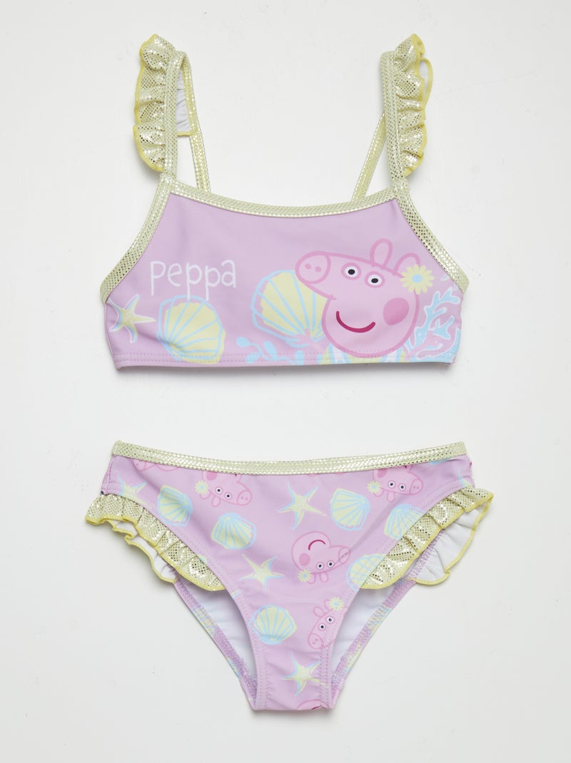 Bañador 'Peppa Pig' - 2 piezas PURPURA - Kiabi