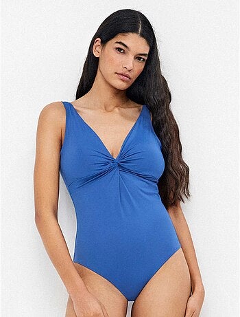 Bañador plus size efecto moldeador sin aro y con foam