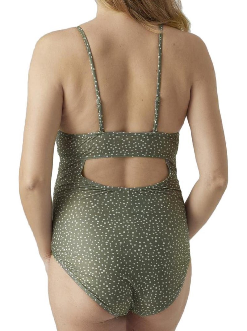 Bañador Premamá Mamalicious para Mujer Verde caqui claro - Kiabi
