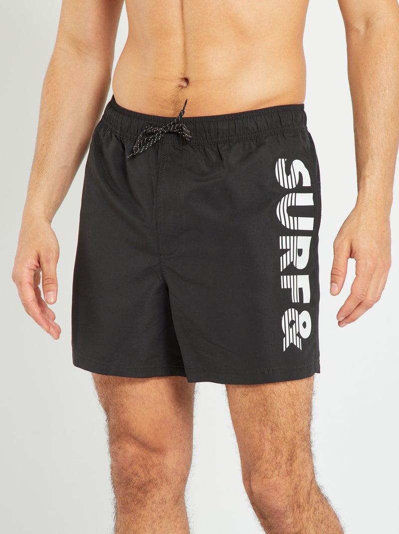 Bañador 'Produkt' NEGRO - Kiabi