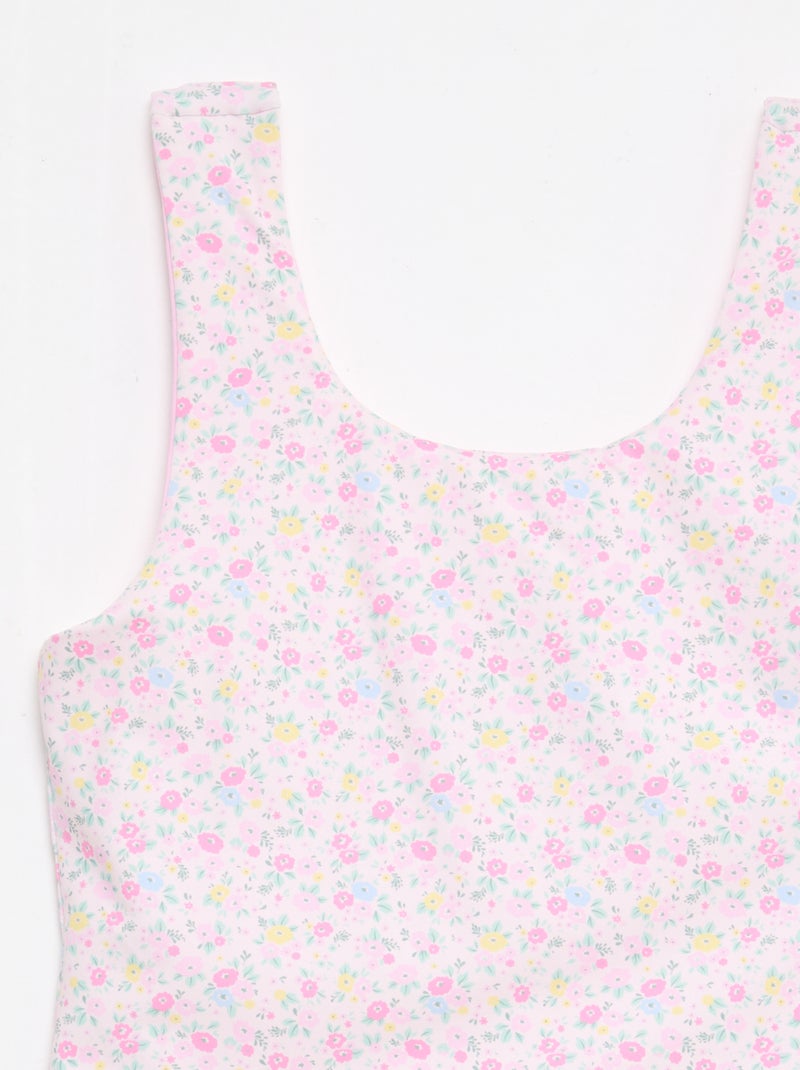 Bañador reversible Rosa - Kiabi