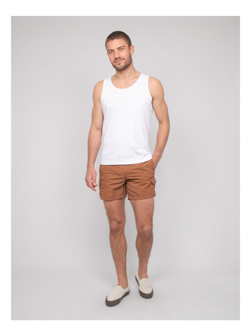 Bañador short cargo GADOT Marrón - Kiabi
