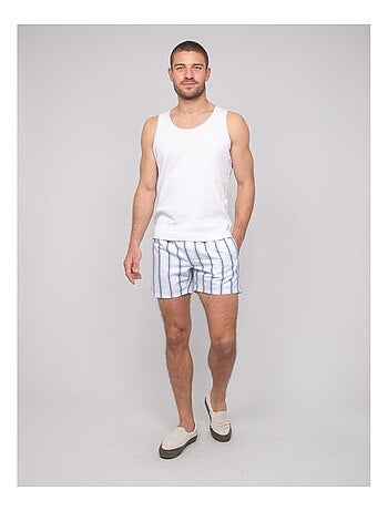 Bañador short de rayas GABBIANO