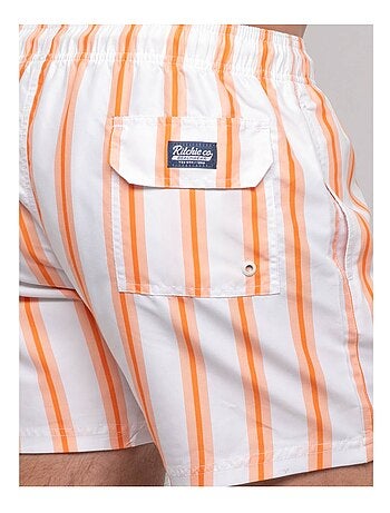 Bañador short de rayas GABBIANO