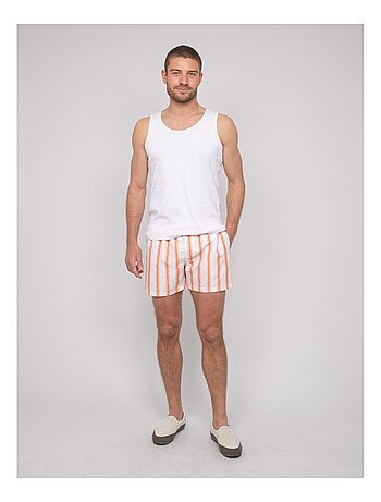 Bañador short de rayas GABBIANO