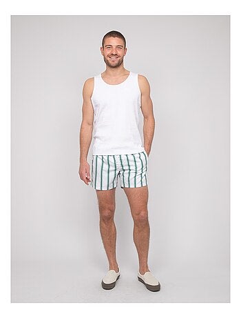 Bañador short de rayas GABBIANO