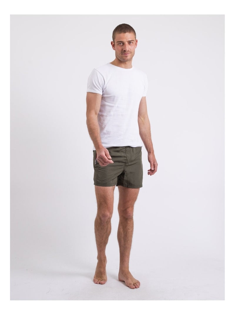 Bañador short GOUMIX Caqui - Kiabi