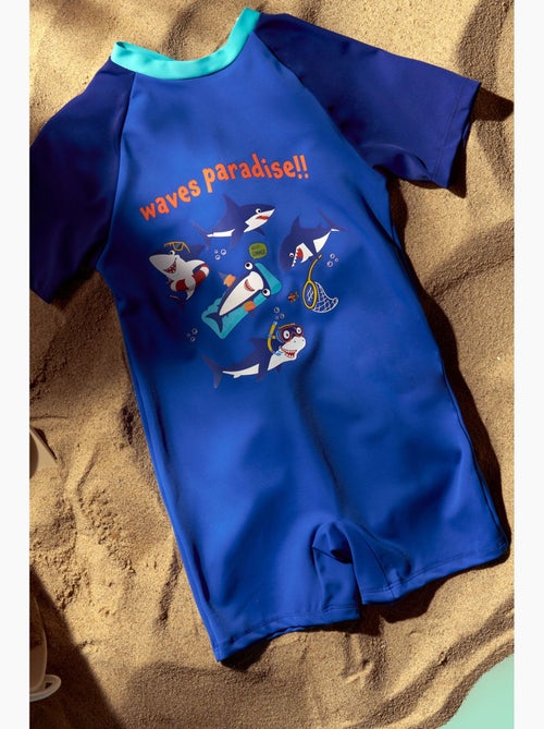 Bañador slip infantil circus con estampado de tiburón penti - Kiabi