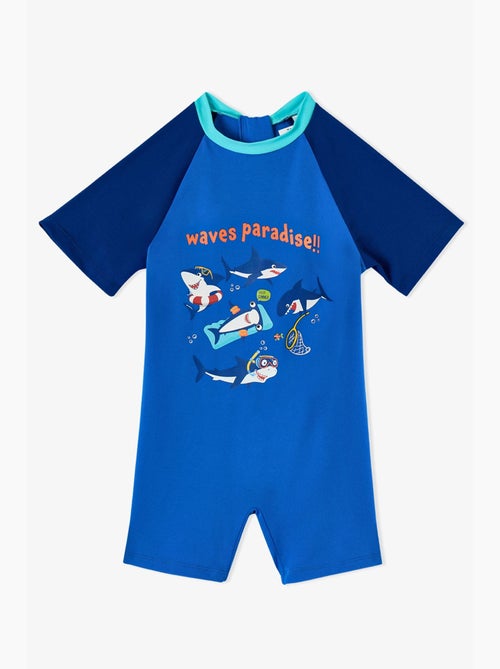 Bañador slip infantil circus con estampado de tiburón penti - Kiabi