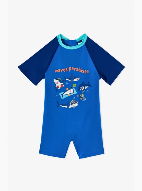 Bañador slip infantil circus con estampado de tiburón penti - Kiabi
