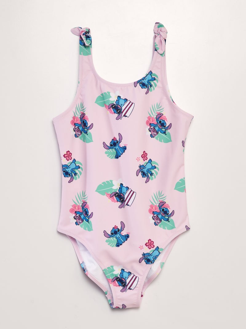 Bañador 'Stitch' - 1 pieza ROSA - Kiabi