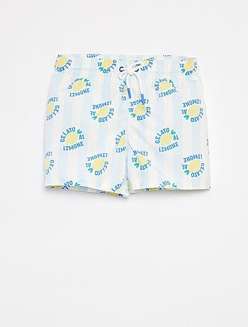 Bañador tipo bermudas estampado