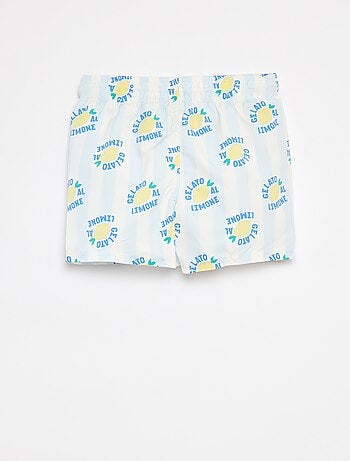 Bañador tipo bermudas estampado