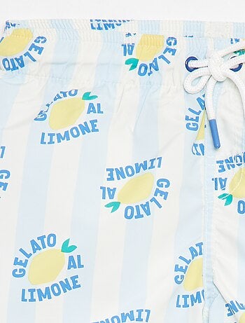 Bañador tipo bermudas estampado