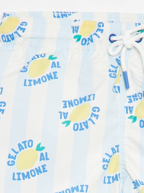 Bañador tipo bermudas estampado - Kiabi