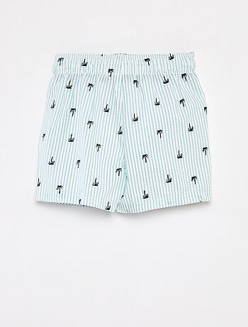 Bañador tipo bermudas estampado