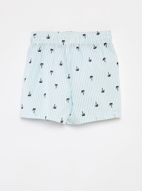 Bañador tipo bermudas estampado - Kiabi