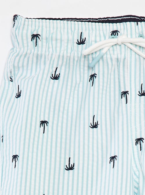 Bañador tipo bermudas estampado - Kiabi