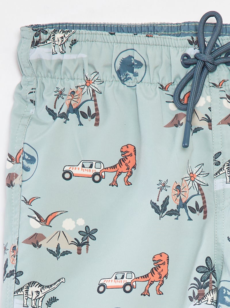 Bañador tipo bermudas 'Jurassic Park' GRIS - Kiabi