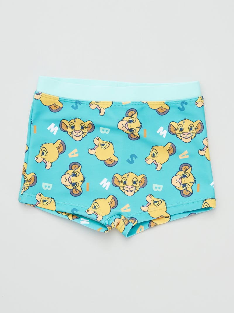 Bañador tipo boxer 'El Rey León' verde - Kiabi