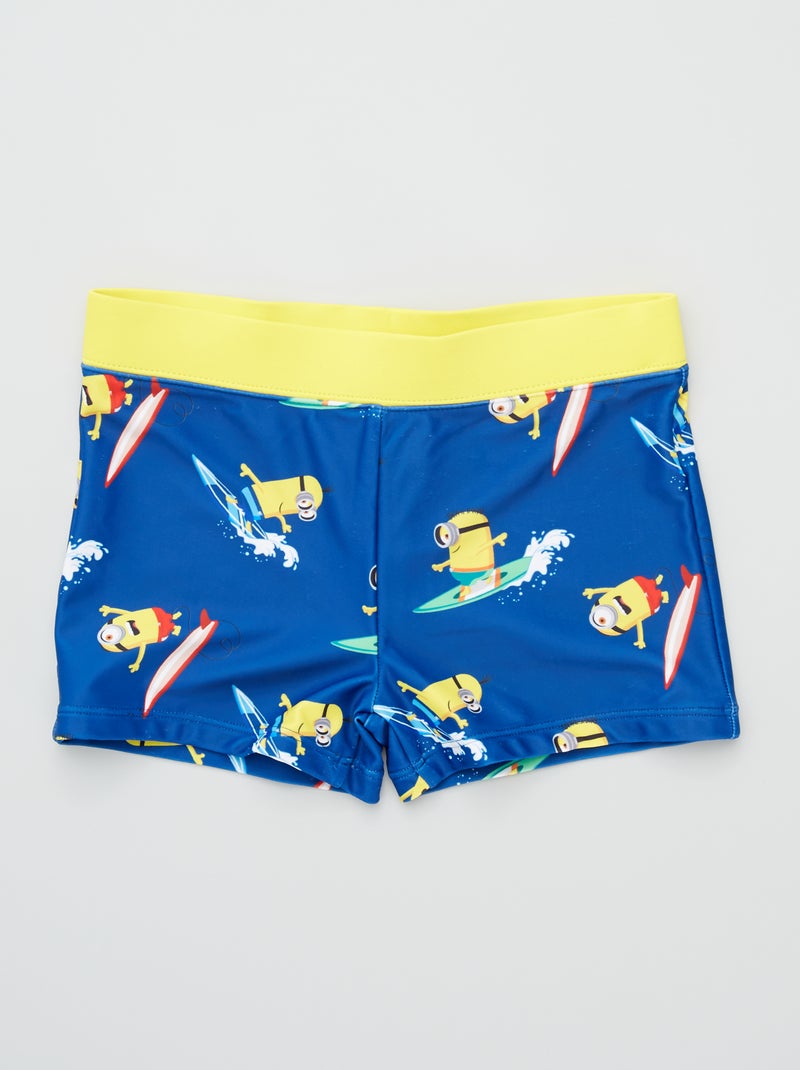 Bañador tipo bóxer 'Minions' AZUL - Kiabi