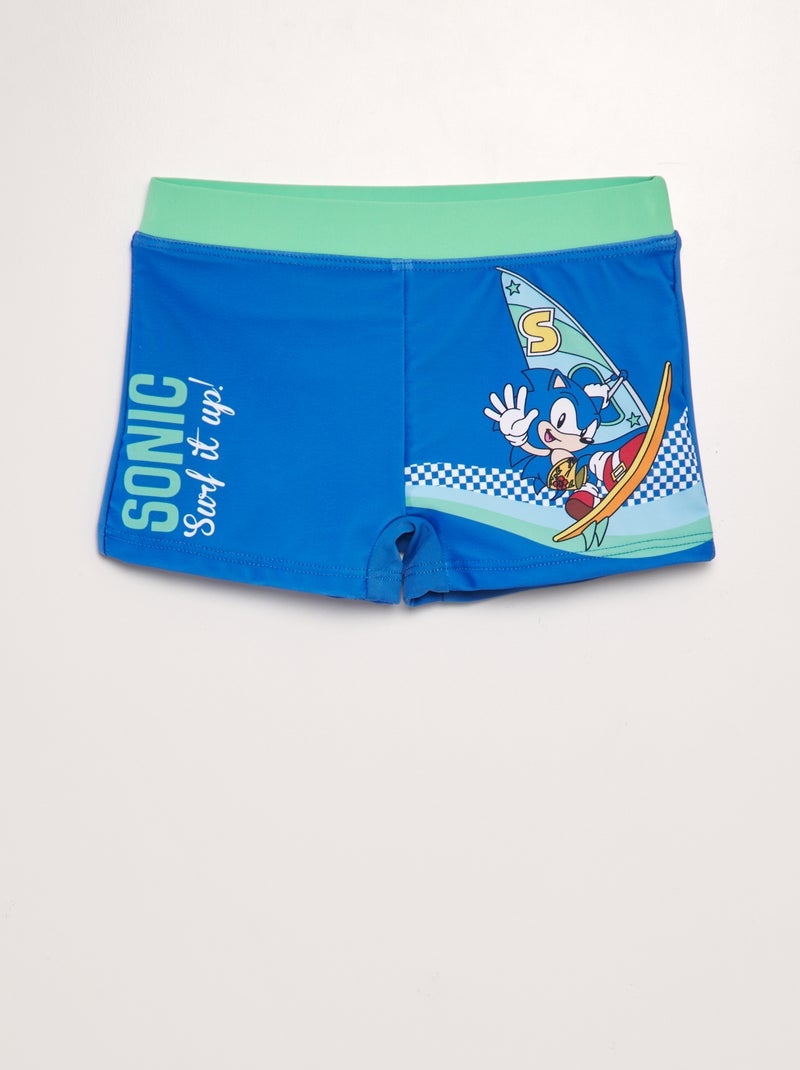 Bañador tipo bóxer 'Sonic' VERDE - Kiabi