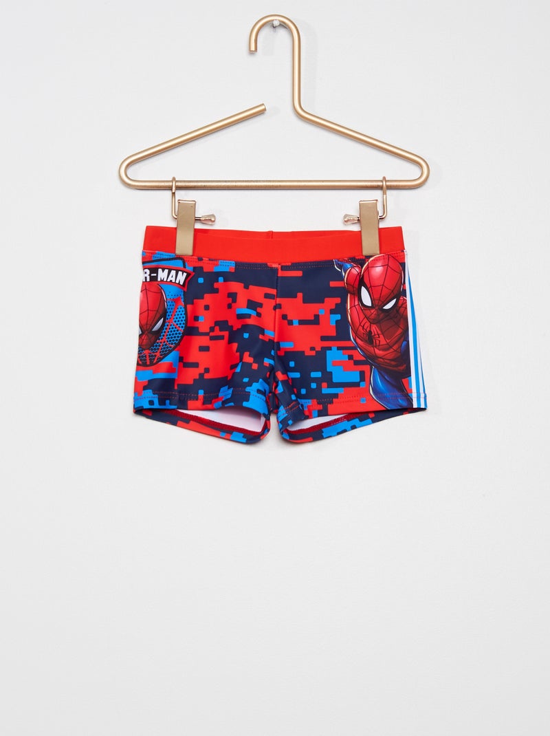 Bañador tipo boxer 'Spider-Man' rojo - Kiabi