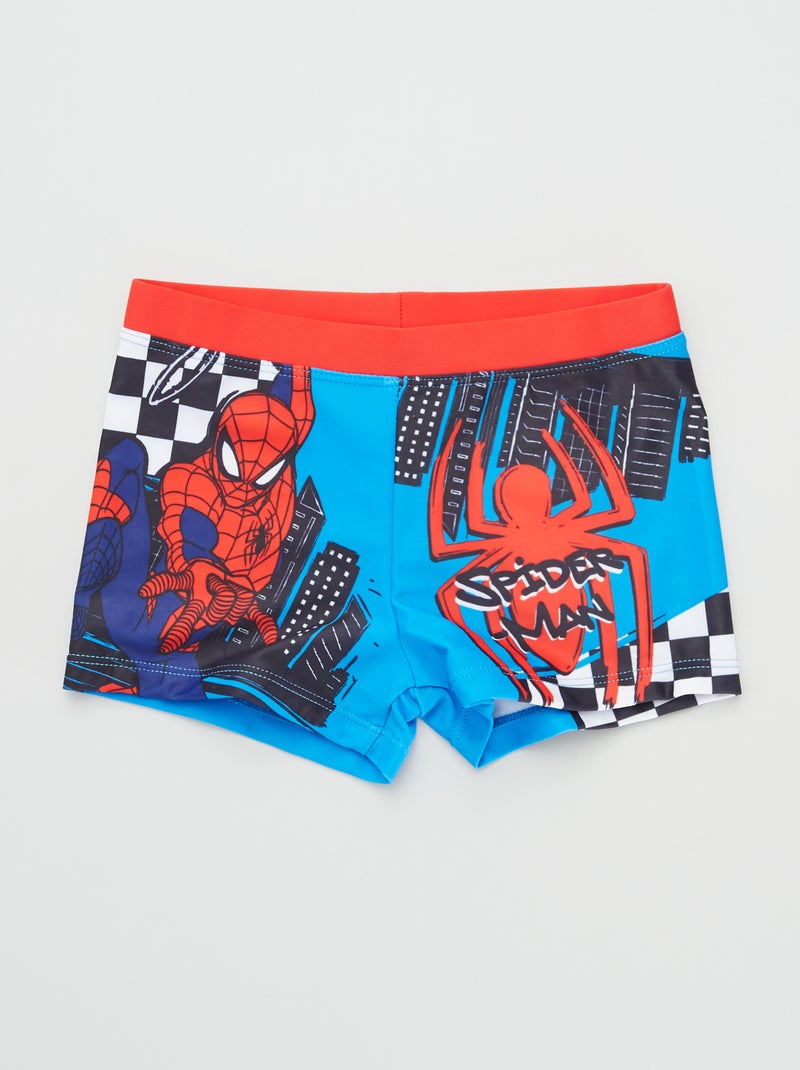 Bañador tipo boxer 'Spiderman' azul - Kiabi