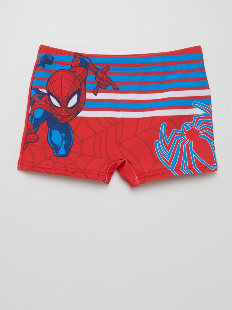 Bañador tipo boxer 'Spiderman' ROJO - Kiabi