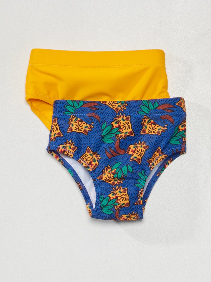 Bañador tipo slip AZUL - Kiabi