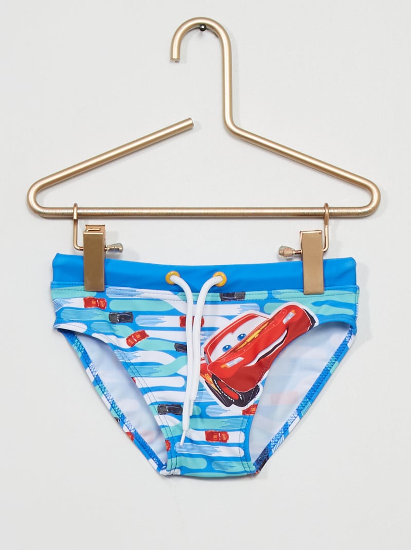 Bañador tipo slip 'Cars' azul - Kiabi