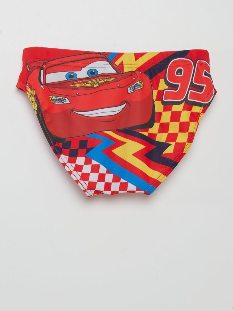 Bañador tipo slip 'Cars' ROJO - Kiabi