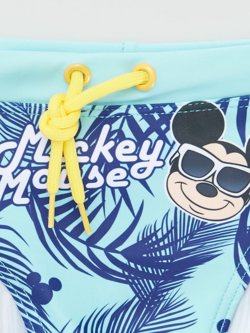 Bañador tipo slip 'Mickey' AZUL - Kiabi