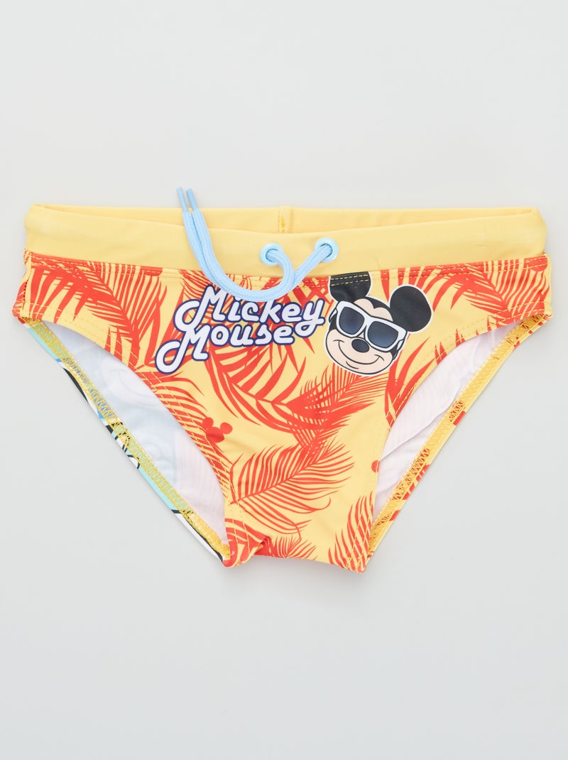 Bañador tipo slip 'Mickey' NARANJA - Kiabi