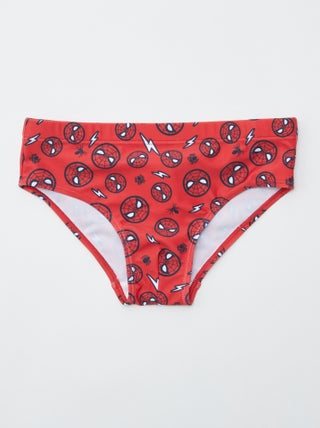 Bañador tipo slip 'Spiderman' 'Marvel'