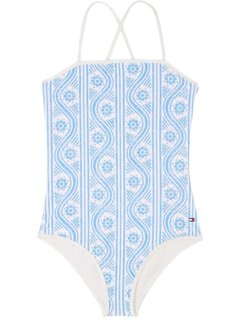 Bañador Tommy Hilfiger para niña, - Azul - Kiabi