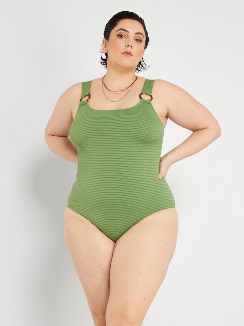 Bañador verde pino - Kiabi